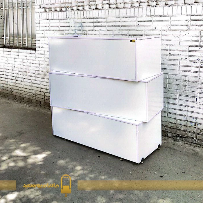 کانتر مکعبی سفید