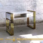 میز ناخن سه خط سفید