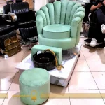 ست پدیکور صدفی رنگ سبز پاستلی