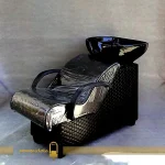 سرشور خوابیده بغل چرم مشکی
