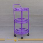 ترولی فلزی سه طبقه - Image 3